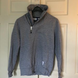 Divided by H.M. Large Gray Quarter Zip Sweater